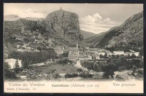 AK Castellane, Vue generale