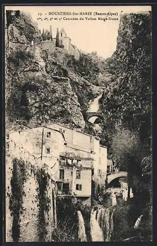 AK Moustiers-Ste-Marie, Cascades du Vallon Notre-Dame