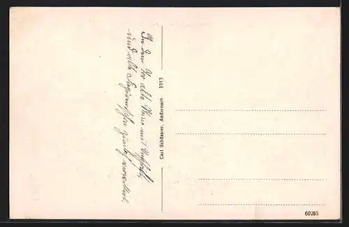 AK Andernach, Rheinanlagen mit dem Rheintor, Hotel Rhein Krone