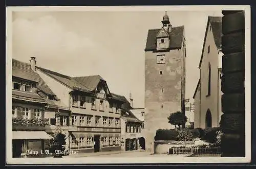 AK Isny i. A., Hotel alte Post am Wassertor