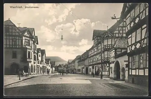 AK Wanfried, Sparkasse in der Marktstrasse