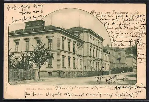 AK Freiburg i. Br., Universität: Chriurg. Klinik und Augenklinik