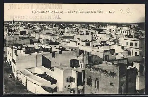 AK Casablanca, Une Vue Générale de la Ville