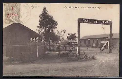 AK Casablanca, La Gare du Camp