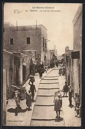 AK Rabat, La Rue des Teinturiers