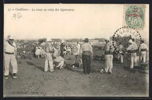 AK Casablanca, La soupe au camp des légionnaires