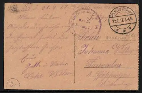 AK Kowel, Kaiserstrasse mit dt. Soldaten, Pferdegespann