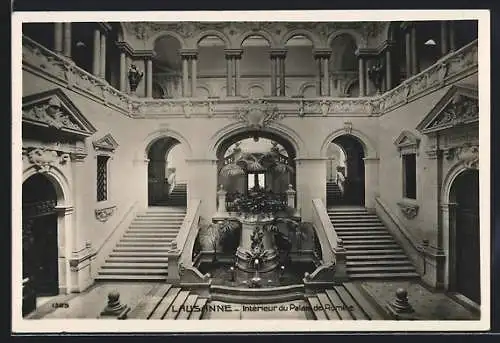 AK Lausanne, Intérieur du Palais de Rumine