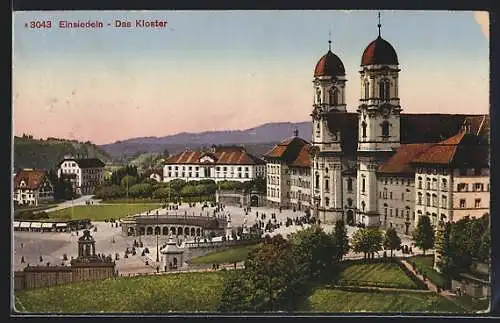 AK Einsiedeln, Partie am Kloster