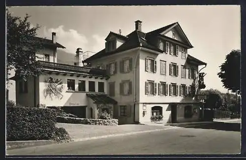 AK Küssnacht /Immensee, Gasthaus-Restaurant Tells-Hohle-Gasse A Vanoli-Kaufmann