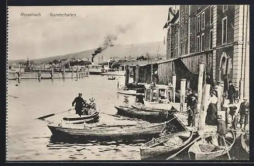 AK Rorschach, Boote am Gondelhafen