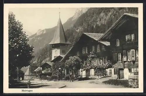 AK Meiringen, Blick auf die Kirche