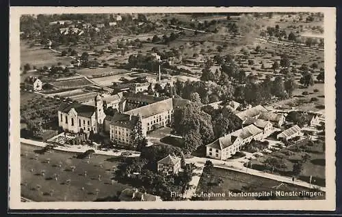 AK Münsterlingen, Kantonsspital, Fliegeraufnahme