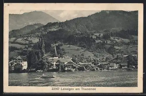 AK Leissigen am Thunersee, Panorama