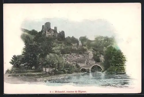 AK Belcastel, Rignac, Panorama