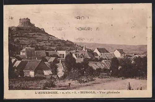 AK Murols, L`Auvergne, Vue générale