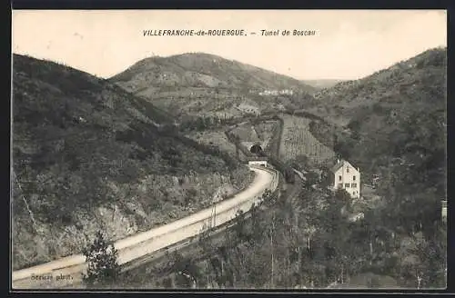 AK Villefranche-de-Rouergue, Tunel de Boscau