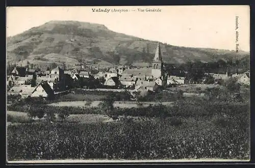 AK Valady /Aveyron, Vue Générale