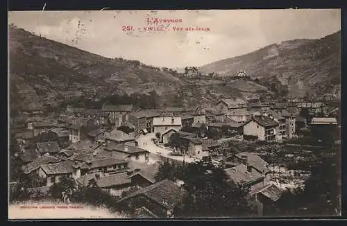 AK Viviez /Aveyron, Vue Générale