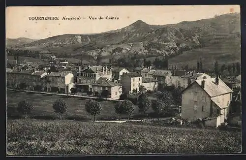 AK Tournemire /Aveyron, Vue du Centre