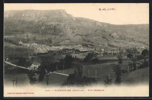 AK Tournemire /Aveyron, Vue Générale