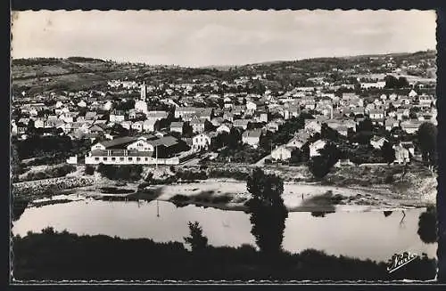 AK Capdenac-Gare /Aveyron, Vue Générale et les bords du Lot