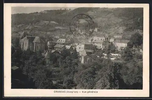 AK Cransac /Aveyron, Vue générale