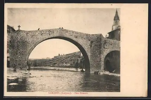 AK Camares /Aveyron, Pont Romain