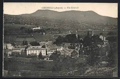 AK Creissels /Aveyron, Vue Générale