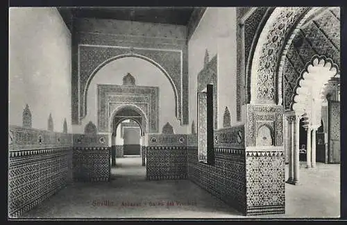 AK Sevilla, Alcazar, Salon del Principe