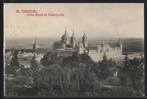 AK El Escorial, Vista desde el Estanquillo