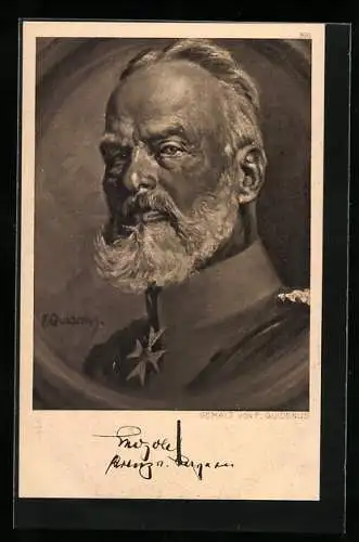 Künstler-AK Fritz Quidenus: Ostpreussen-Hilfe 1915, Prinz Leopold von Bayern