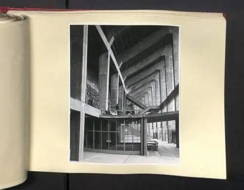 Fotoalbum mit 73 Fotografien, Ansicht Wien, Ernst-Happel-Stadion /Praterstadion, Ausbau 1956-1959, Baumeister