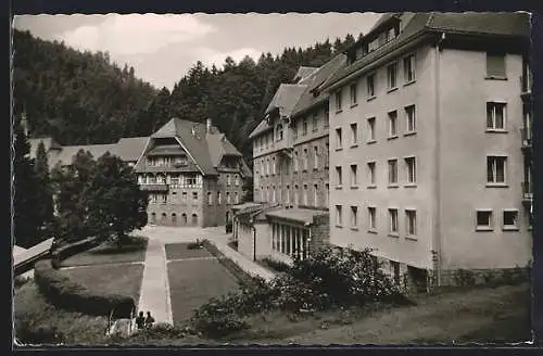 AK Müllheim i. südl. Schwarzwald, Blick zum Luisenheim