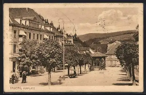 AK Triberg, Kurplatz