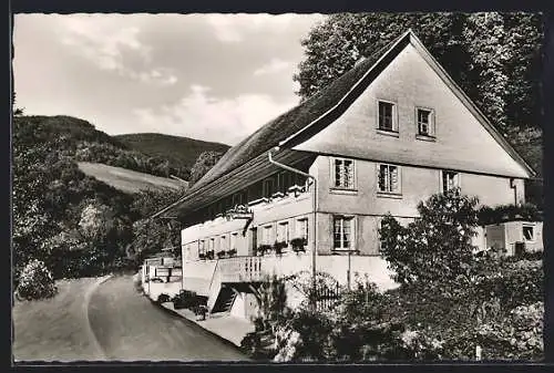 AK Haslach-Simonswald i. bad. Schwarzwald, Gasthaus z. Sägerstüble