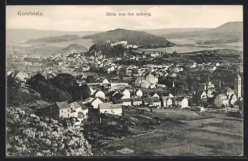 AK Gerolstein, Blick von der Auburg