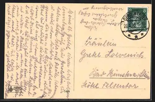 AK Gerolstein /Eifel, Ortsansicht mit Munterlei