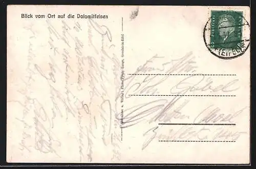 AK Gerolstein /Eifel, Ortsansicht aus der Vogelschau