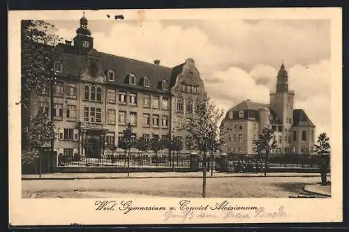 AK Werl, Gymnasium und Convict Aloisianum