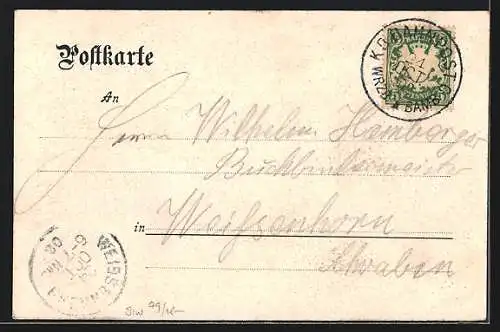 AK Schweinfurt, Partie beim Rathaus