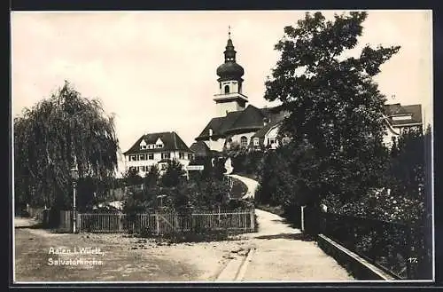 AK Aalen i. Württ., Weg zur Salvatorkirche