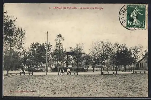 AK Thaon-les-Vosges, Le Cours et le Kiosque