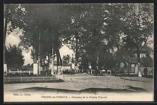 AK Thaon-les-Vosges, Domaine de la Prairie Claudel