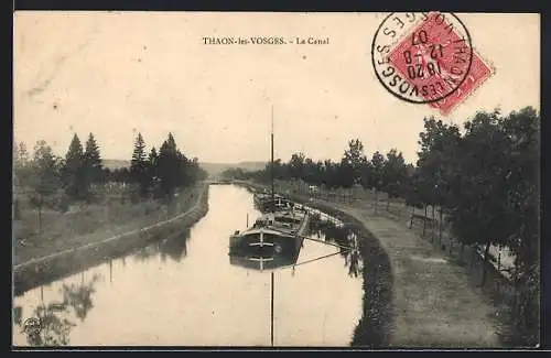 AK Thaon-les-Vosges, Le Canal