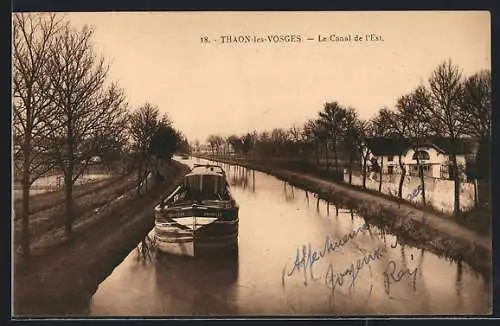 AK Thaon-les-Vosges, Le Canal de l`Est