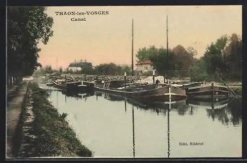 AK Thaon-les-Vosges, Le Canal