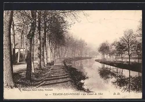 AK Thaon-les-Vosges, Le Canal de l`Est