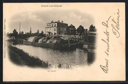 AK Thaon-les-Vosges, Le Canal