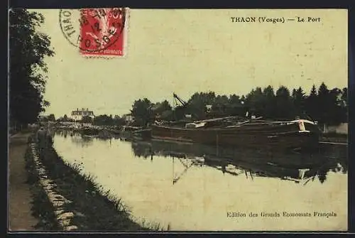 AK Thaon-les-Vosges, Le Port